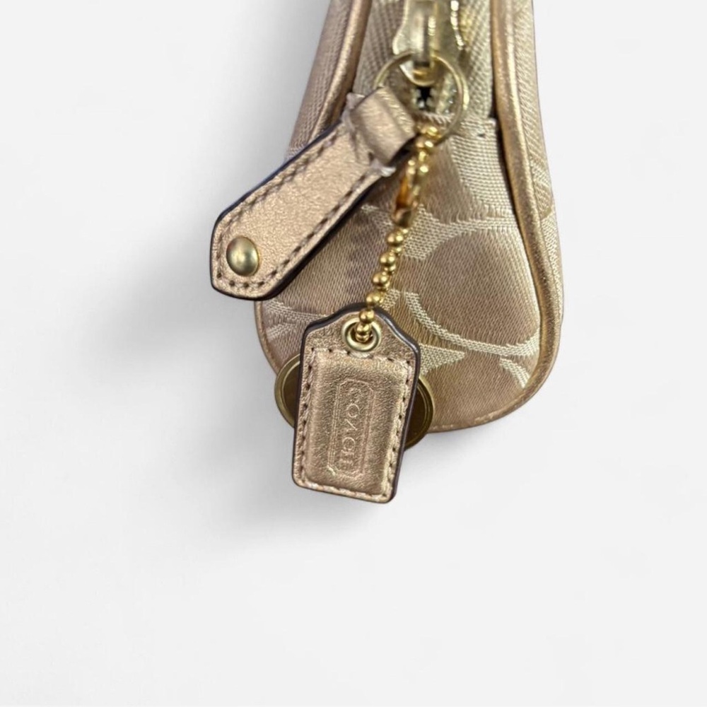 Coach Limited Edition Gold Pouch - Picture 4 of 5